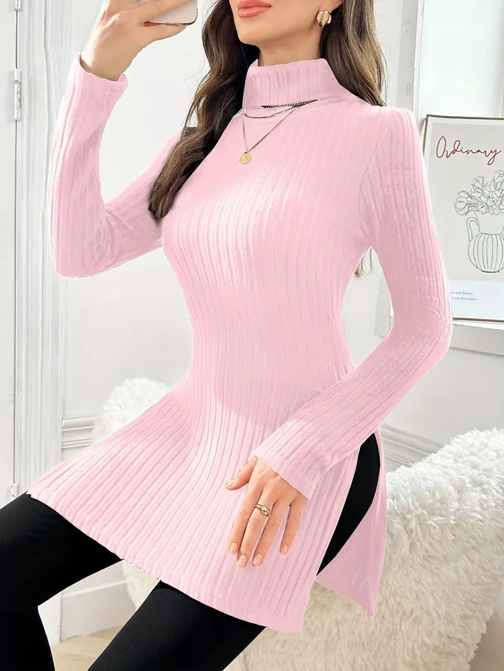 Sarah - Elegant Long-Sleeved Jumper with Slim Fit for Autumn