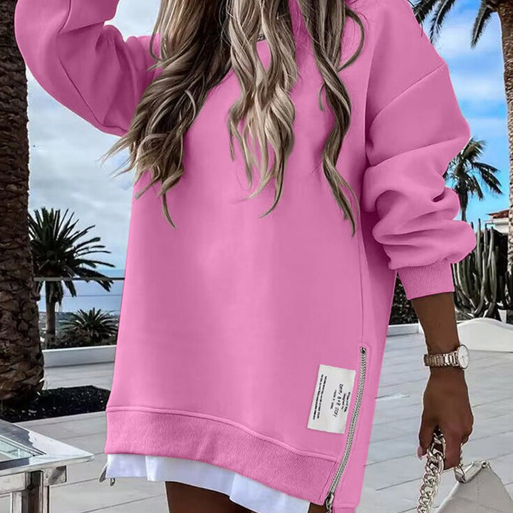 Luna™ – Kurzer Pullover in Unifarbe 