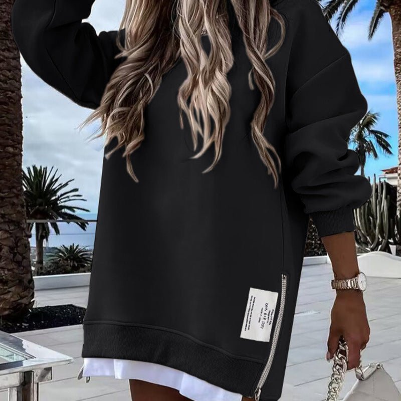 Luna™ – Kurzer Pullover in Unifarbe 