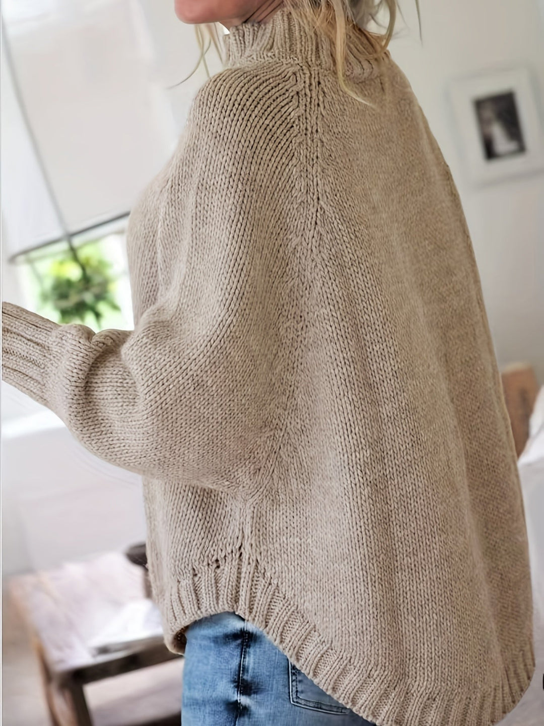 Heidi™ – Bequemer Vintage-Zopfstrickpullover