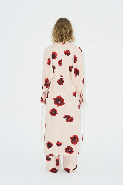 Flora Kimono Wrap Dress