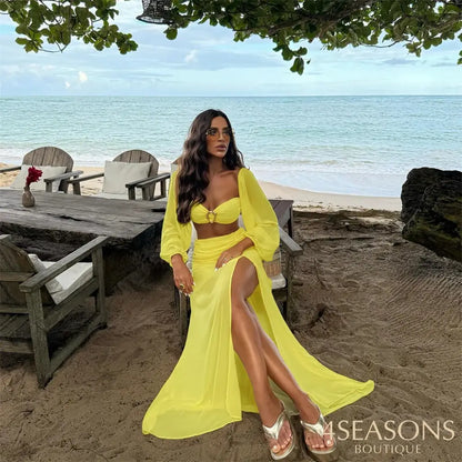 Sexy Solid Micro 4 Pieces Bikinis Women Swimsuits Female Swimwear Bikini Set Bathing Suit Swimming