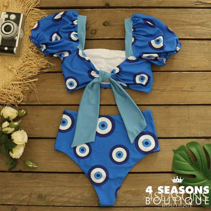 Bíquini e Saída de Praia - Olho Grego - 4 Seasons Boutique