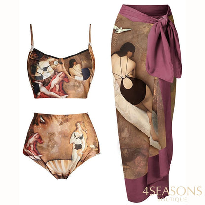 Biquíni Romana + Pareô Grátis / P