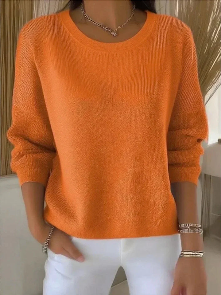 Iris™ - Casual Vintage Jumper