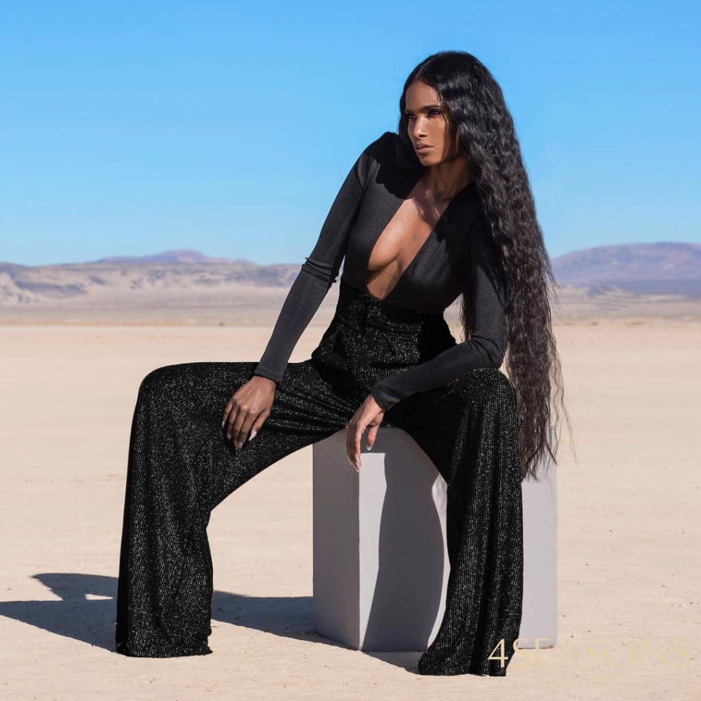 Calça Paetê Dallas