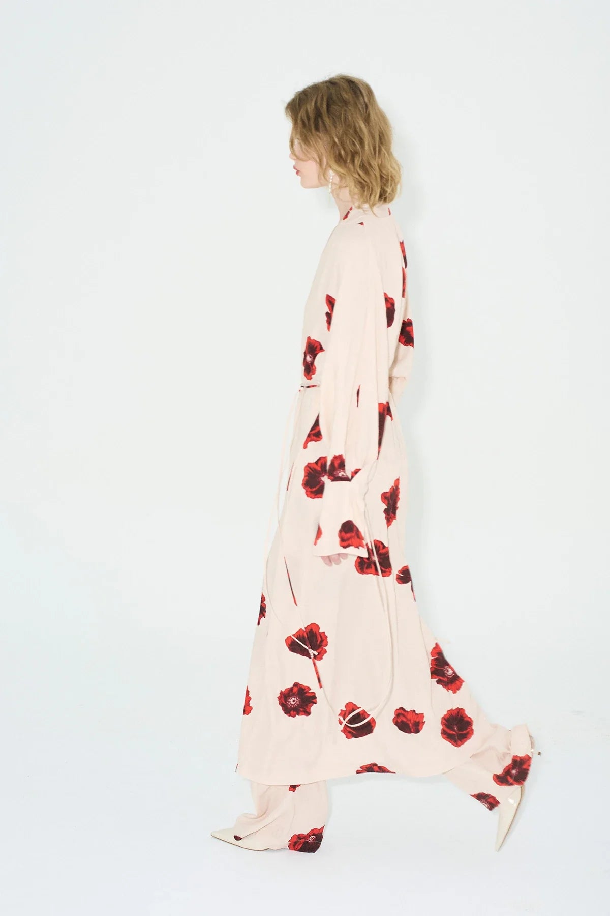 Flora Kimono Wrap Dress
