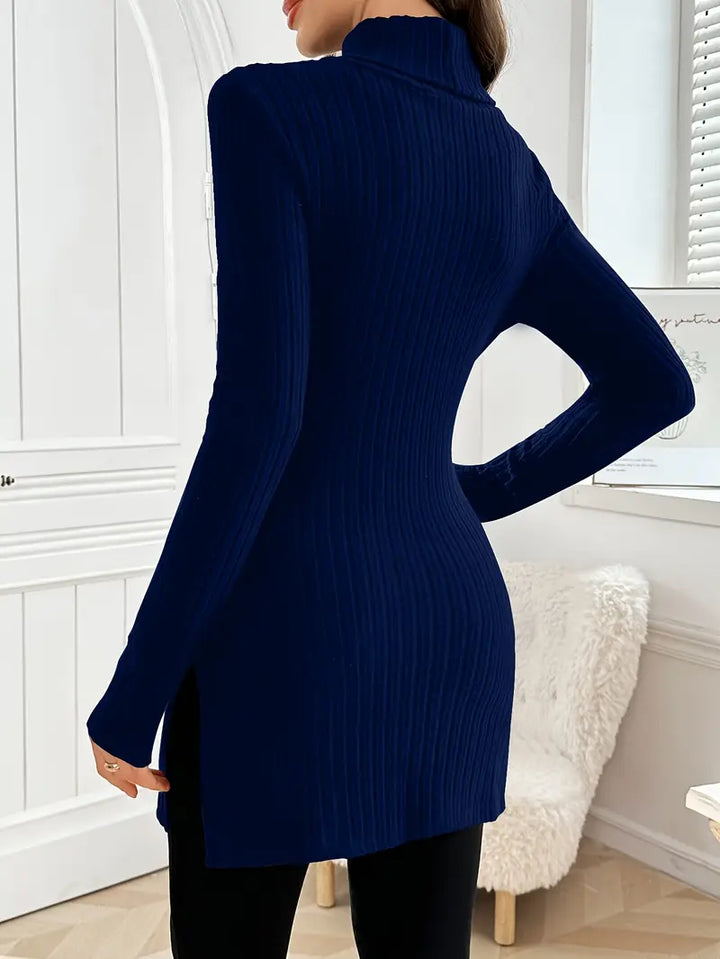 Sarah - Elegant Long-Sleeved Jumper with Slim Fit for Autumn