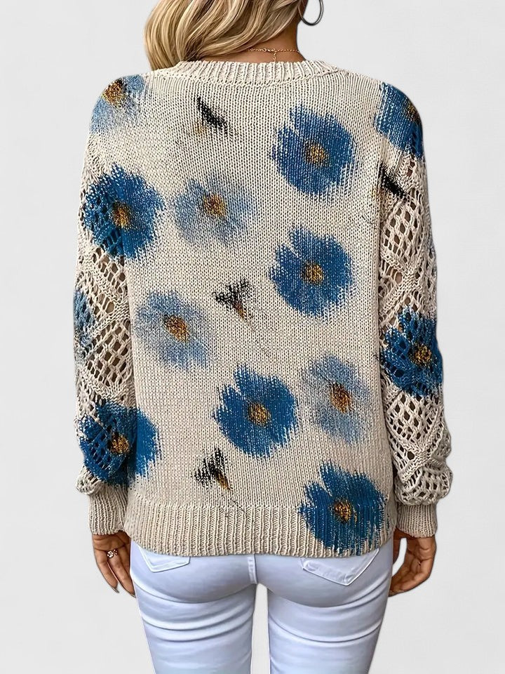 Deborah™ - Casual Floral Jumper
