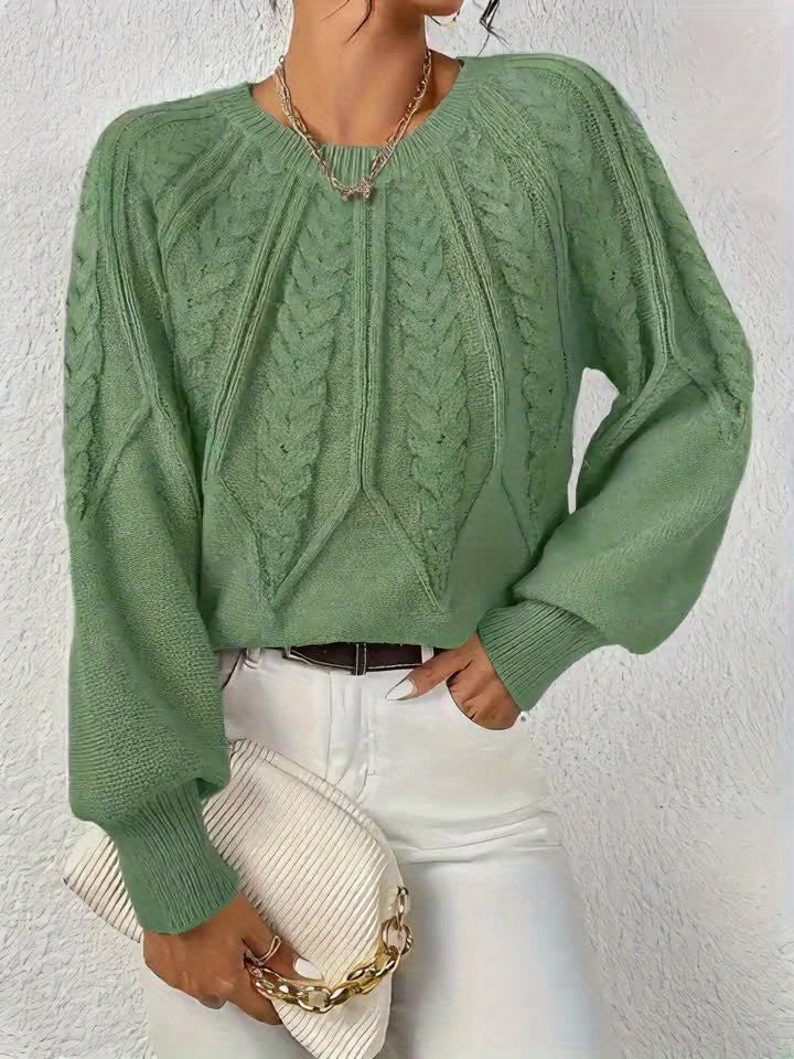 Jane™ - Eleganter Pullover mit langen Ärmeln 