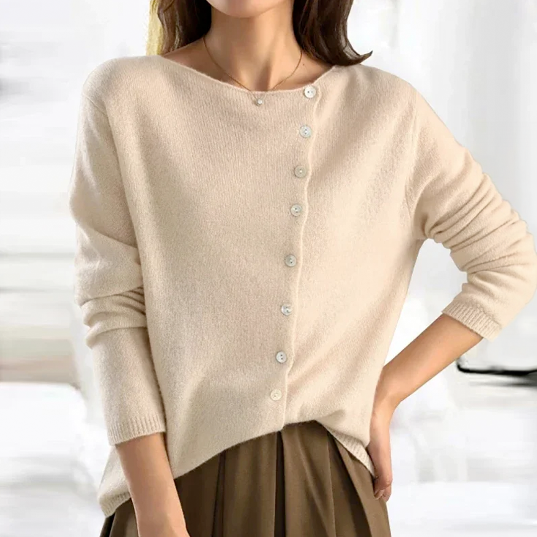 Lova® | Pullover mit Knopfleiste
