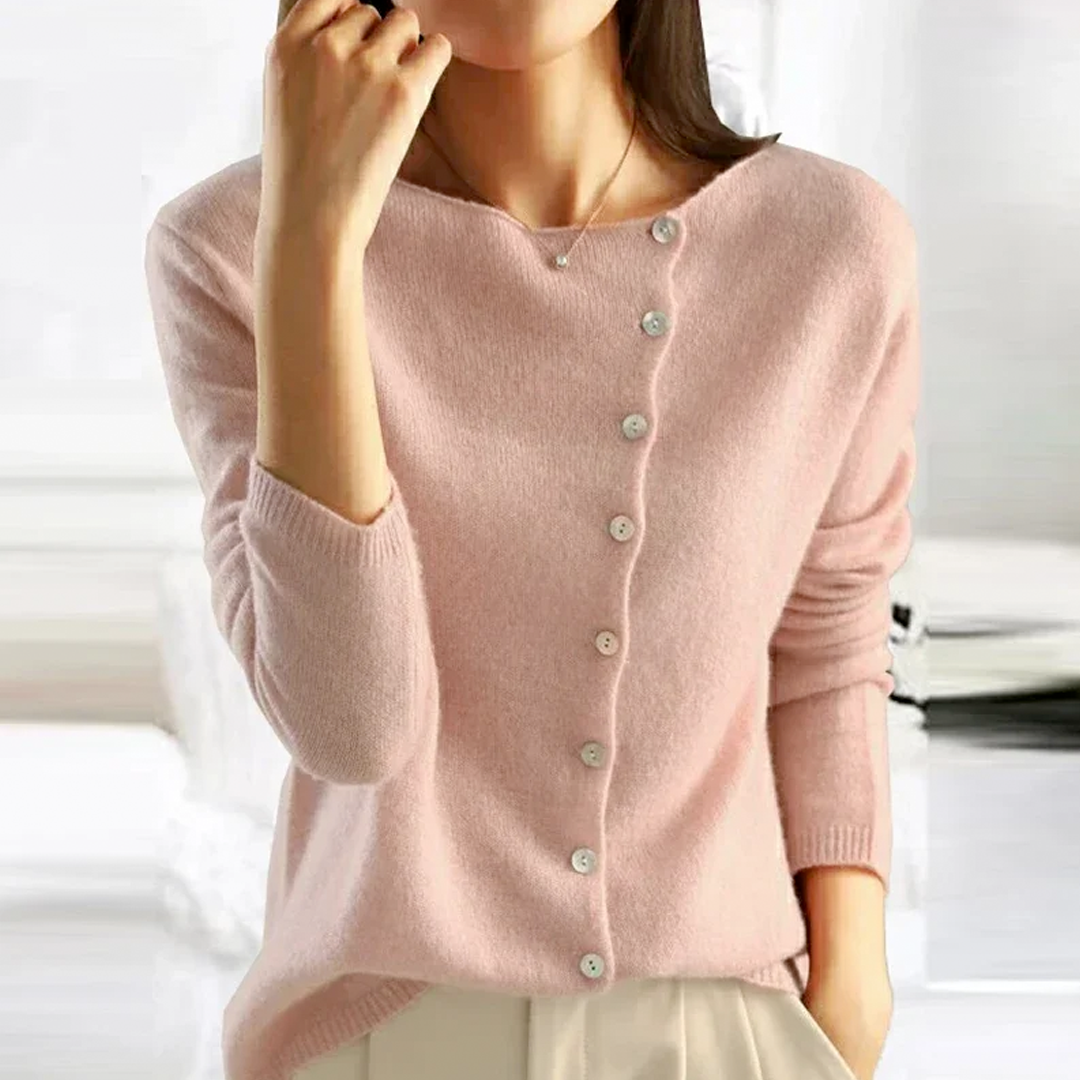 Lova® | Pullover mit Knopfleiste