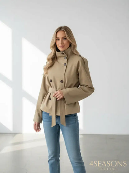 Genevieve Windbreaker Coat