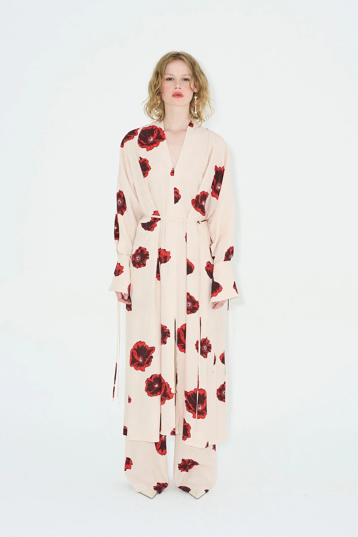 Flora Kimono Wrap Dress