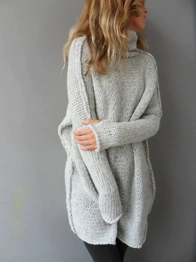 Emma - Grey Sweater for Women in Plus Sizes