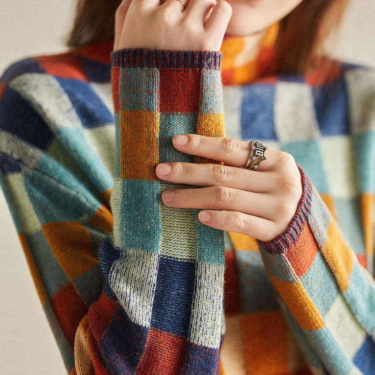Karina™ - Eleganter Rollkragenpullover 