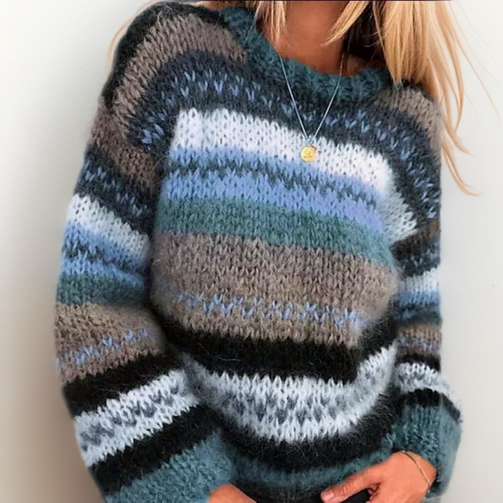 Teresa | Cosy, Colourful Jacquard Sweater