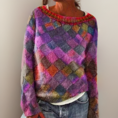 Mirabelle | Colourful Loose Sweater