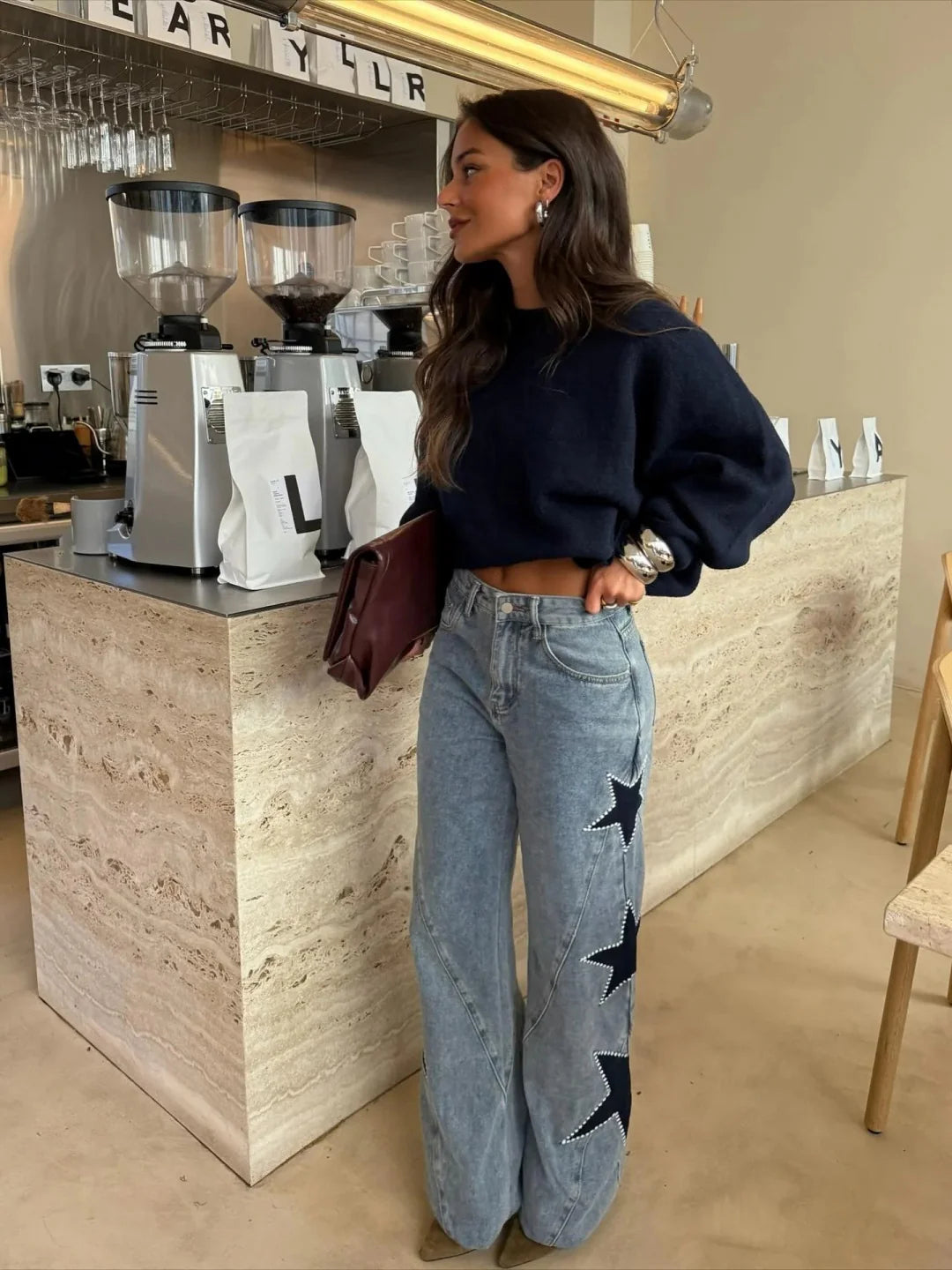 Casual Star Straight Jeans