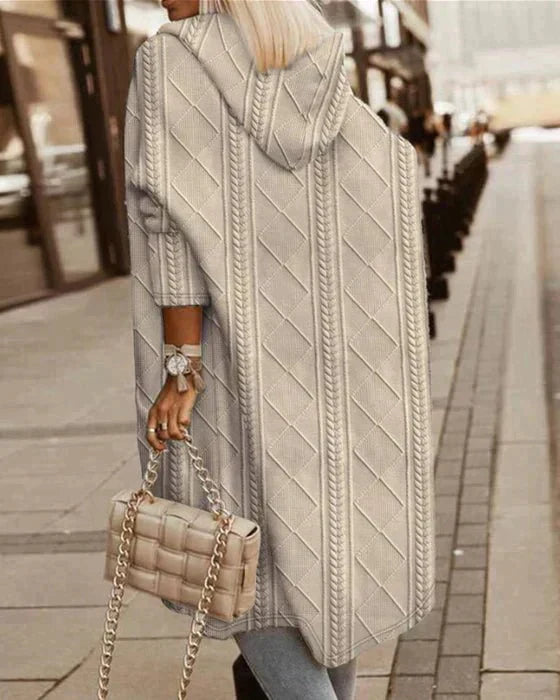 Ellen™ - Comfortable Hooded Cardigan