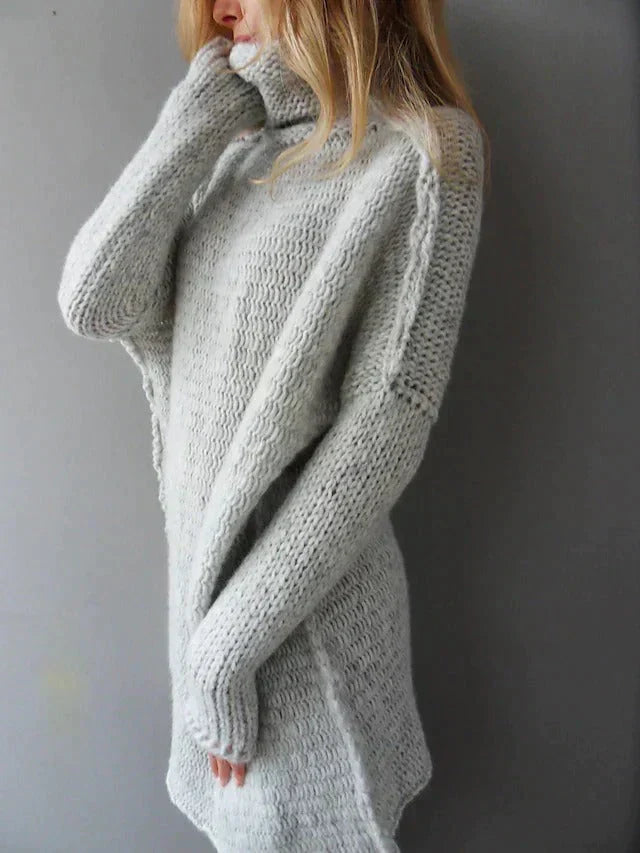 Emma - Grey Sweater for Women in Plus Sizes