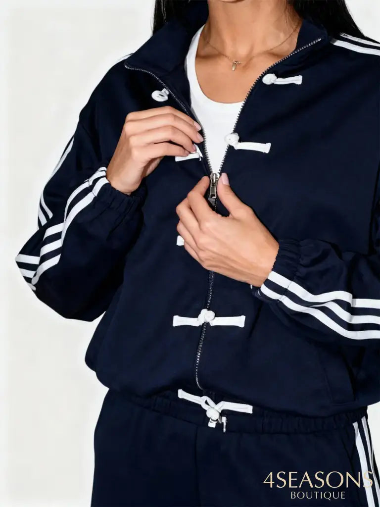 [Limited Edition] Chinese Jacket Blue / XS