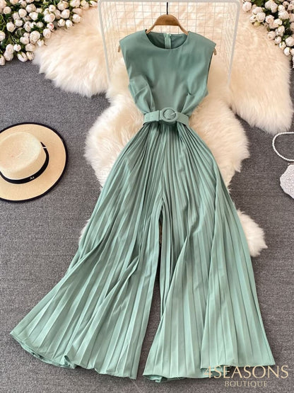 Macacão Suyane Verde Acizentado / Tamanho Único (P Ao Gg)