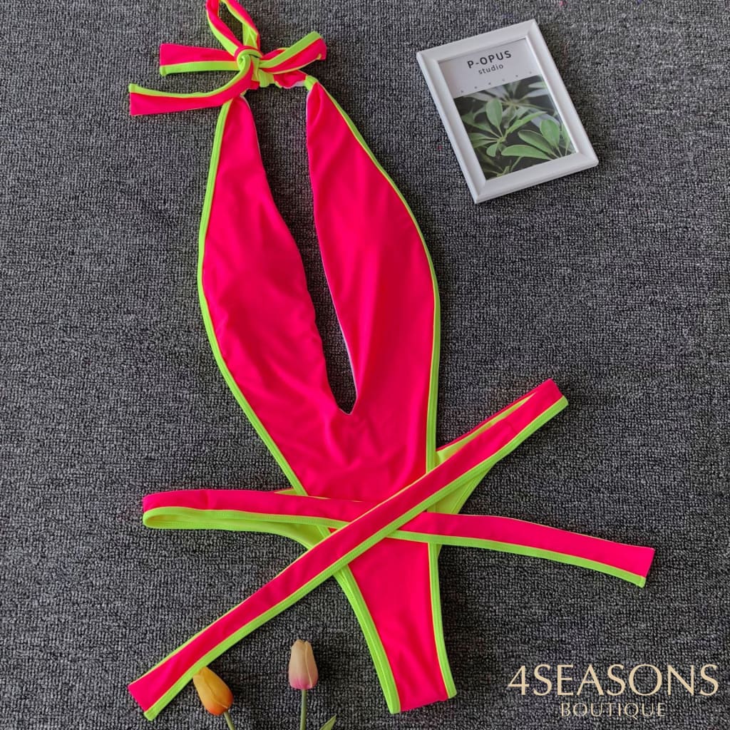 Maiô Adeline Rosa Pink / P