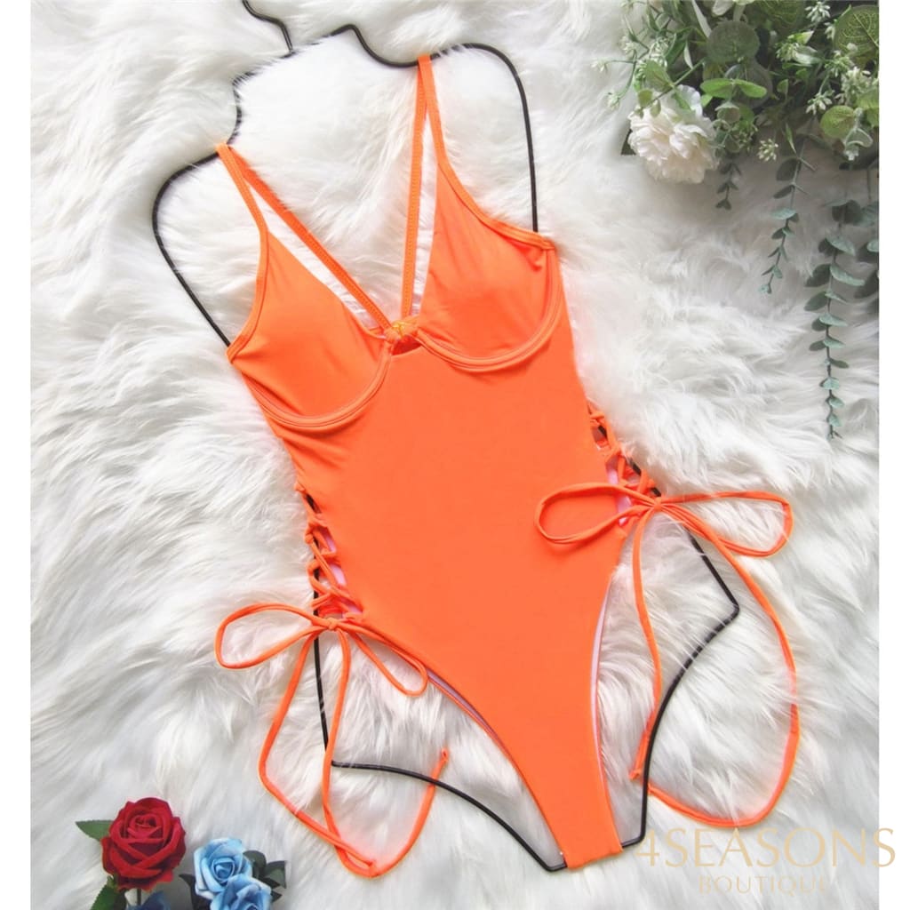 Maiô Cancún Laranja / P