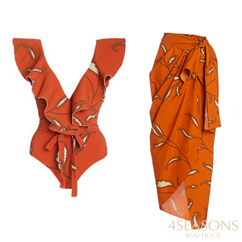 Maiô Egípcia + Pareô Grátis