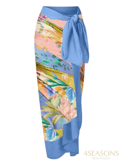 Maiô Eva + Pareô Grátis Royal Blue / S