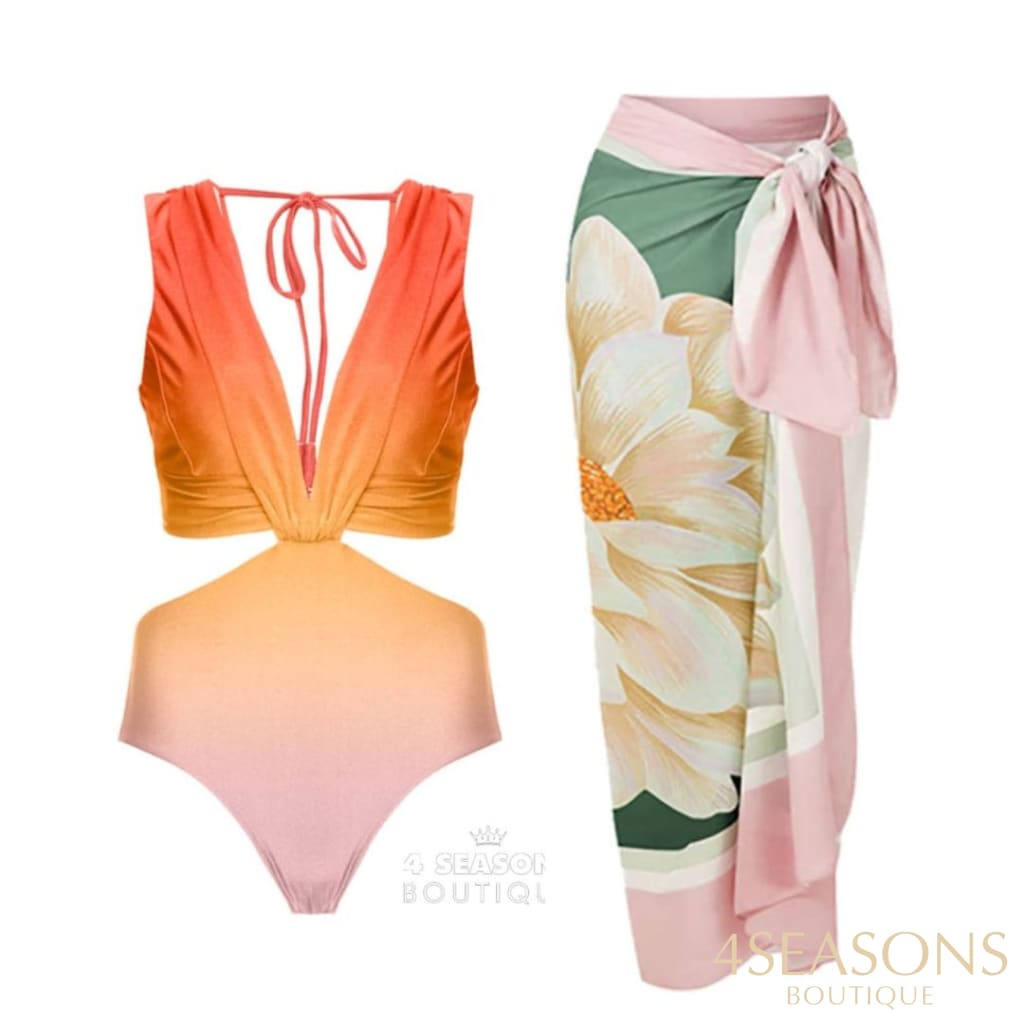 Maiô Fanny + Pareô Grátis / P