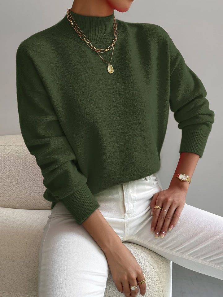 Donna™ – Classic Roll Neck Jumper