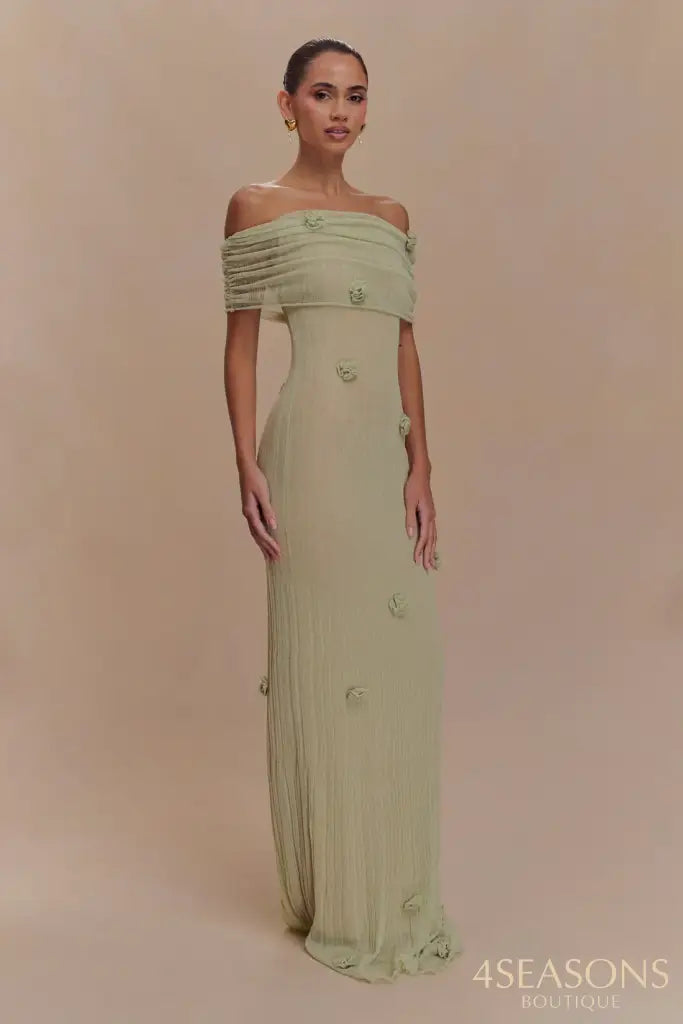 Orchid Knit Maxi Dress