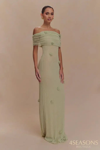 Orchid Knit Maxi Dress