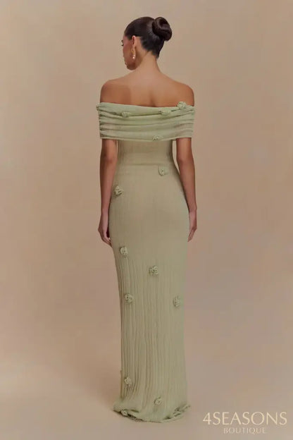 Orchid Knit Maxi Dress