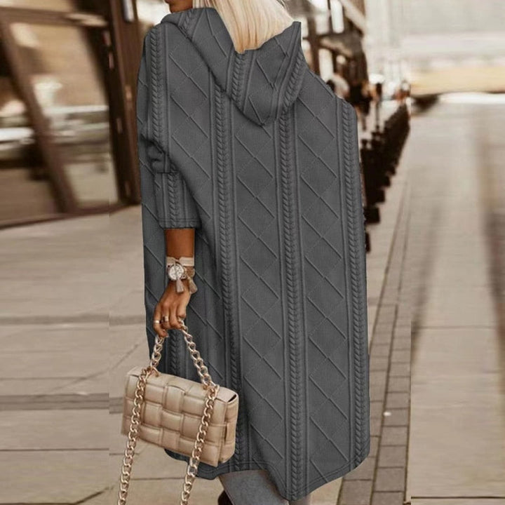 Ellen™ - Comfortable Hooded Cardigan