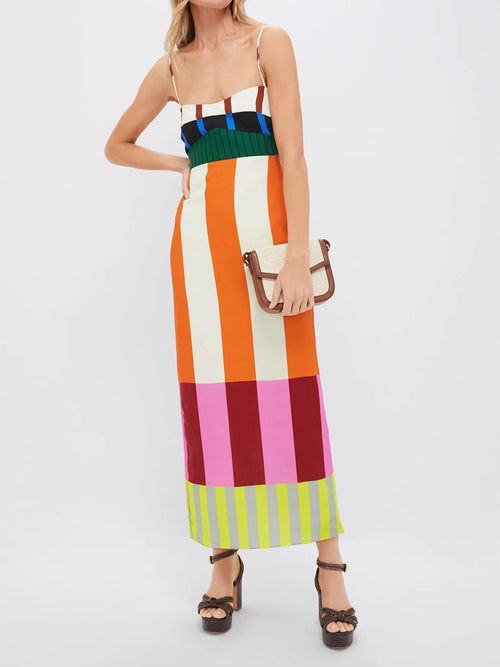 Bengal Sunset Maxi Dress